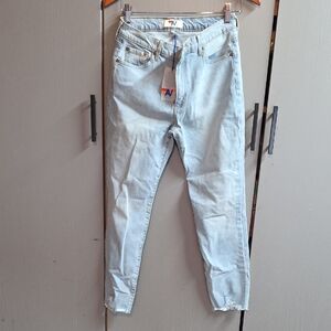 Aviator Nation Light Wash Women's Cropped Jeans.  Free Bag !!!!!